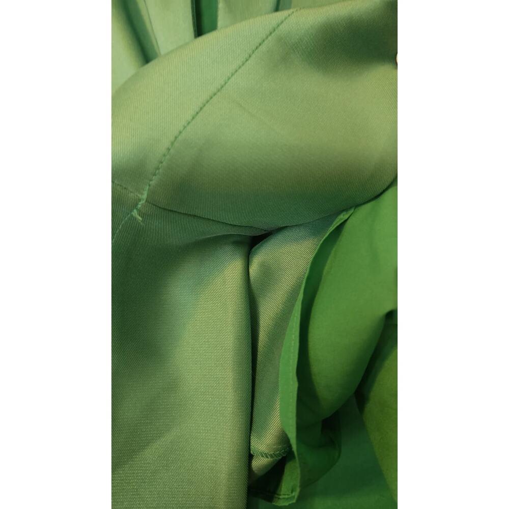 Eliza J Petite Square-Neck Satin Asymmetric Hem Dress - Picture 7 of 7